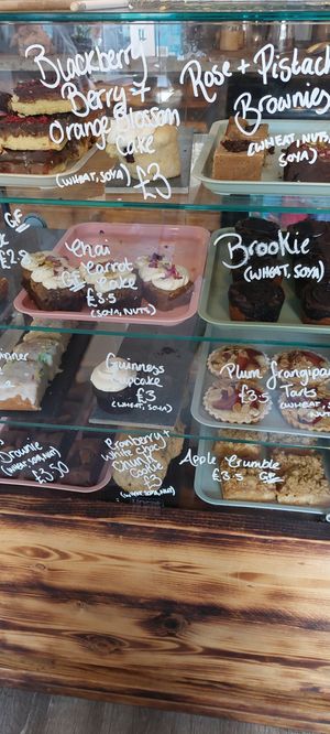 Desserts at The Hop Coffee in Sheffield