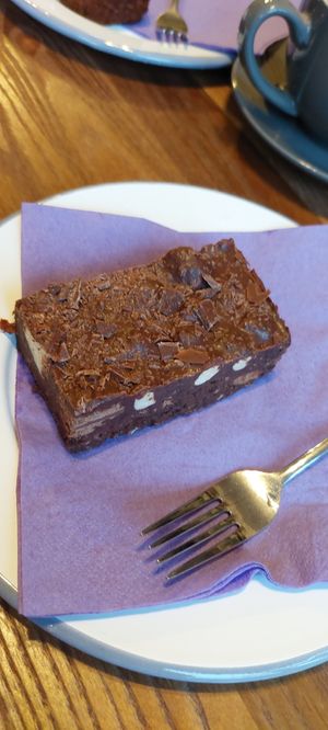 Chocolate orange rocky road at The Hop Coffee in Sheffield