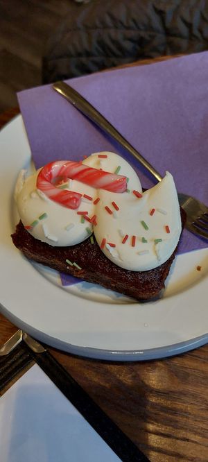 Ginger cake at The Hop Coffee in Sheffield
