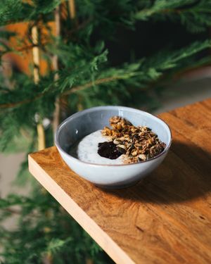 AVEIA, GRANOLA E IOGURTE at Seiva Restaurante in Matosinhos