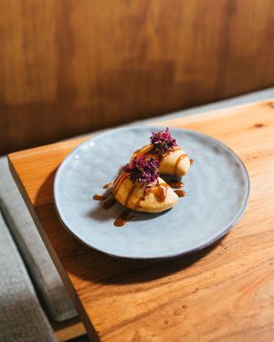 PASTEL MASSA TENRA at Seiva Restaurante in Matosinhos