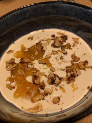 Panna Cotta  #Veganuary at Seiva Restaurante in Matosinhos