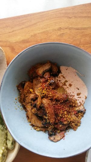 Mushrooms at Seiva Restaurante in Matosinhos