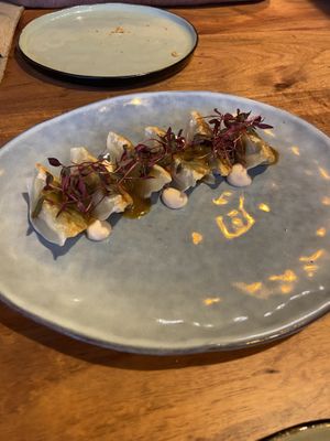 Gyosas  at Seiva Restaurante in Matosinhos