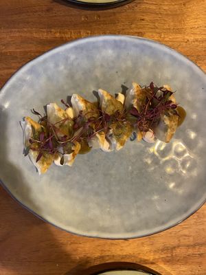 Gyosas  at Seiva Restaurante in Matosinhos