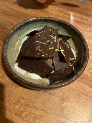 Chocolate desert - deliciousss  at Seiva Restaurante in Matosinhos