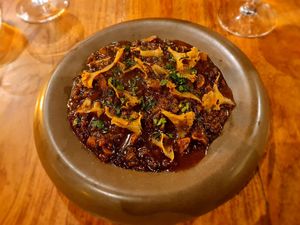 Cabidela vegetal at Seiva Restaurante in Matosinhos