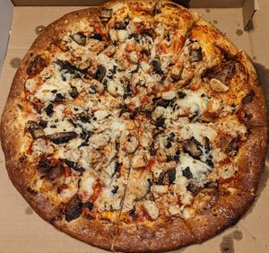 Vegan Chicken Parm at Rudy's Pizza in Portland