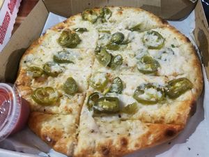 jalapeno cheeze bread at Rudy's Pizza in Portland