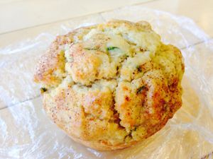 zucchini muffin at Black Bean Co. in Charleston