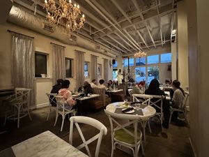 Inside  at Zatar in Dallas