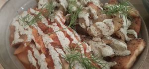 Infamous fish & chips at Odnar in Oudenaarde