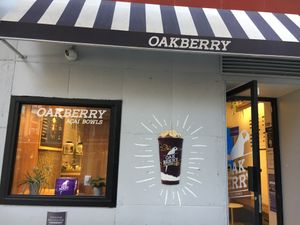 Front of acai shop. at Oakberry - NoMad in New York City