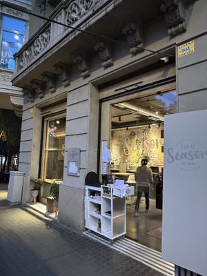 Entrance  at Season in Barcelona