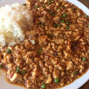 ma po tofu at Cafe Happy in Kirkland