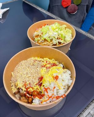 The bowls are HUGE! at Atu in Wigan