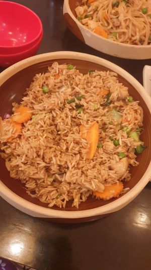 Vegan fried rice at Chopstix in Sorrento