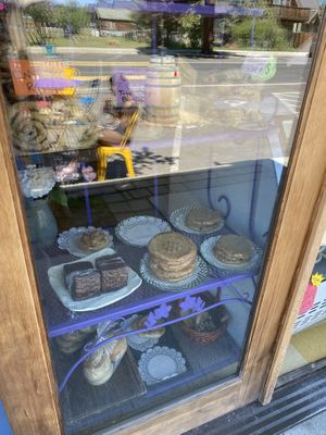 Many vegan bakery items at Angeline's Bakery and Cafe in Sisters