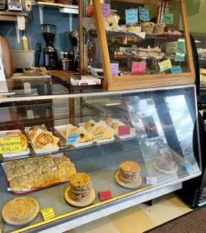Counter   at Angeline's Bakery and Cafe in Sisters