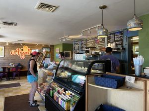 Inside   at Angeline's Bakery and Cafe in Sisters