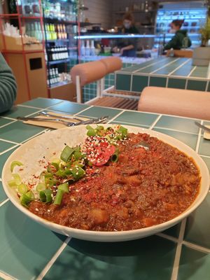 Gemüsegulasch at Kaspar Schmauser in Erlangen