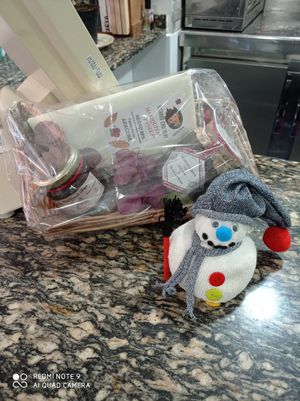 Mini cestas de Navidad at Organic in Huelva