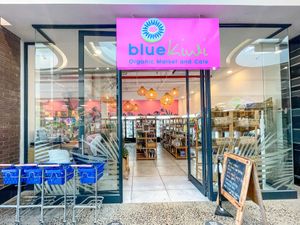 Blue Kiwi Shopfront at Blue Kiwi Organic Market & Cafe' in Cape Town