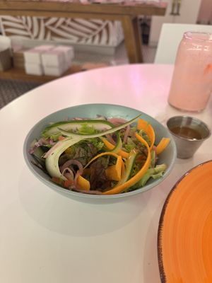   at Blue Kiwi Organic Market & Cafe' in Cape Town
