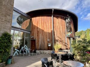 Exterior of building   at Birnam Arts in Dunkeld