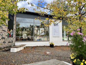 Exterior of building   at Birnam Arts in Dunkeld