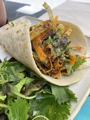 Shawarma wrap   at Vineria N.4 in Pistoia