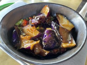 Eggplants  at Laotse in Contern