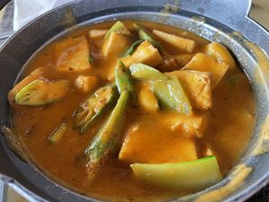 Tofu curry  at Laotse in Contern