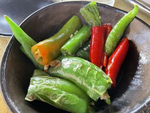 Hot peppers  at Laotse in Contern