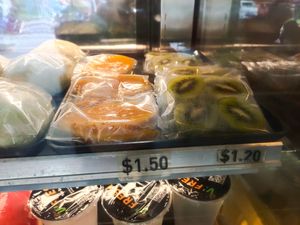 Fresh cut fruits at V'Fresh Your Daily Vitamins in Central Singapore