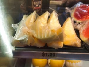 Fresh cut fruits at V'Fresh Your Daily Vitamins in Central Singapore