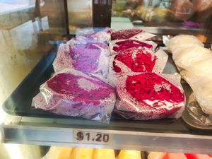 Fresh cut fruits at V'Fresh Your Daily Vitamins in Central Singapore