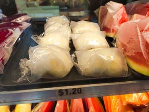 Fresh cut fruits at V'Fresh Your Daily Vitamins in Central Singapore