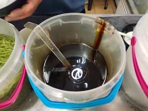 Gula melaka at Nyonya Chendol in Central Singapore