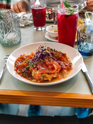 "Knödel" at Ruderei in Hanau