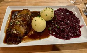 Sellerie Krustenbraten  at Ruderei in Hanau