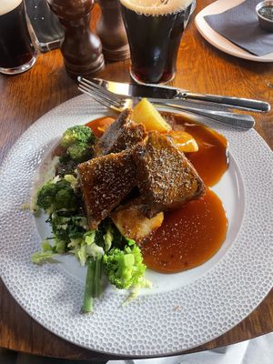 Vegan roast   at Hermitage Rd in Hitchin