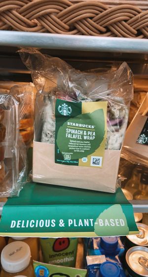 falafel wrap   at LHR - Starbucks - T5 in West London