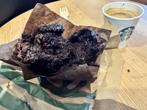   at LHR - Starbucks - T5 in West London