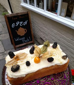 Cake at Tea Inc in Devizes