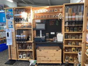 Refillery - cut down on plastic and packaging  at Bùth Bharraigh in Isle Of Barra