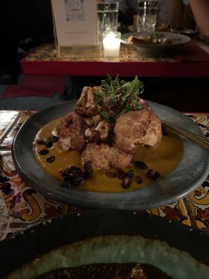 Cauliflower dish   at Etérea in New York City