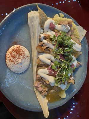 Tamales 🫔   at Etérea in New York City
