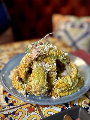 Corn Rib Elote  at Etérea in New York City