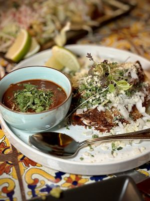 Quesabirria Tacos  at Etérea in New York City